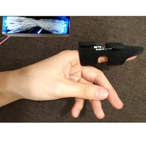 GL 그래핀치유연구소 블랙 그래핀  전도성  동전 패치 건강 손가락보호대   bS-06